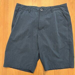 DIXXON Men's Grey Blue Hybrid Shorts Size 34